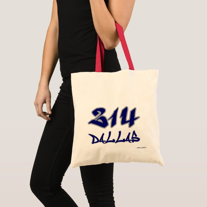 Rep Dallas (214) Tote Bag