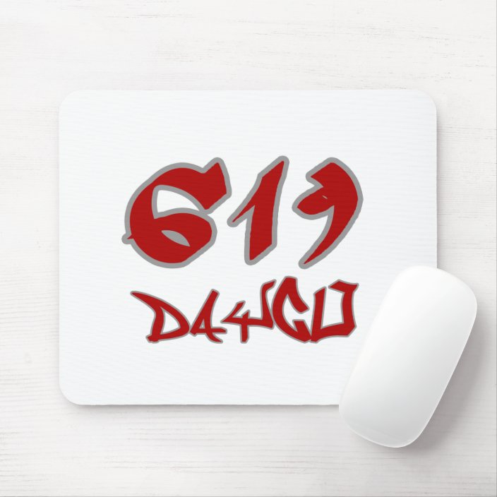 Rep Daygo (619) Mouse Pad
