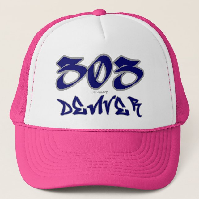 Rep Denver (303) Trucker Hat (Front)