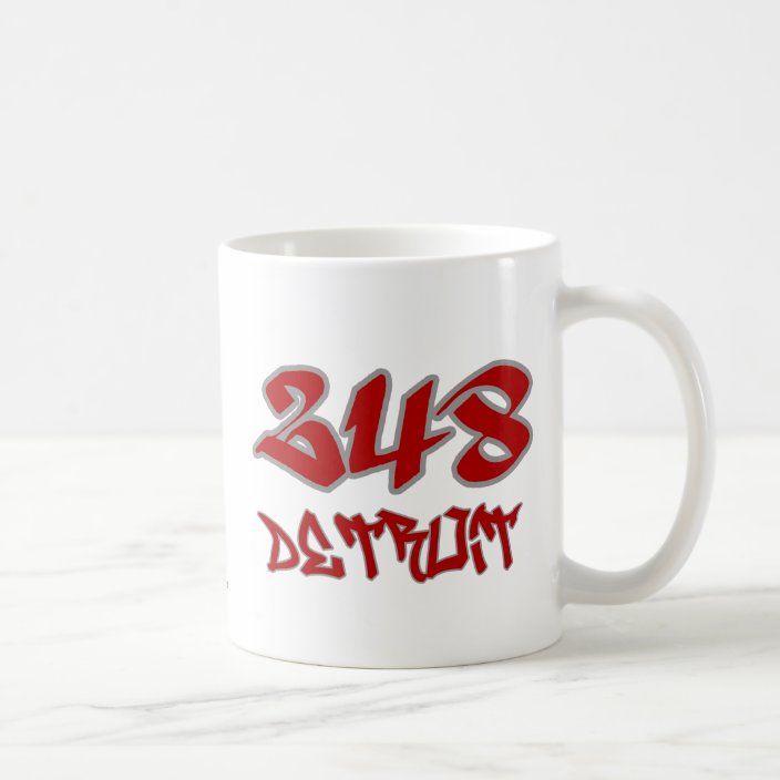 Rep Detroit (248) Mug