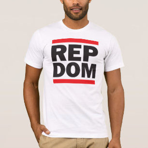 Rep Dom Mens T-shirt White Tshirt