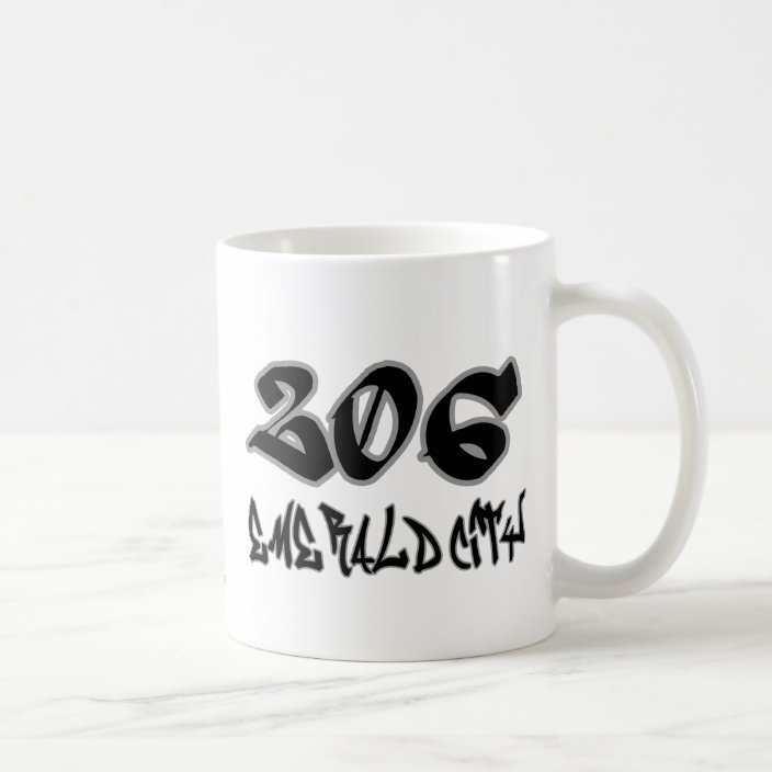 Rep Emerald City (206) Coffee Mug