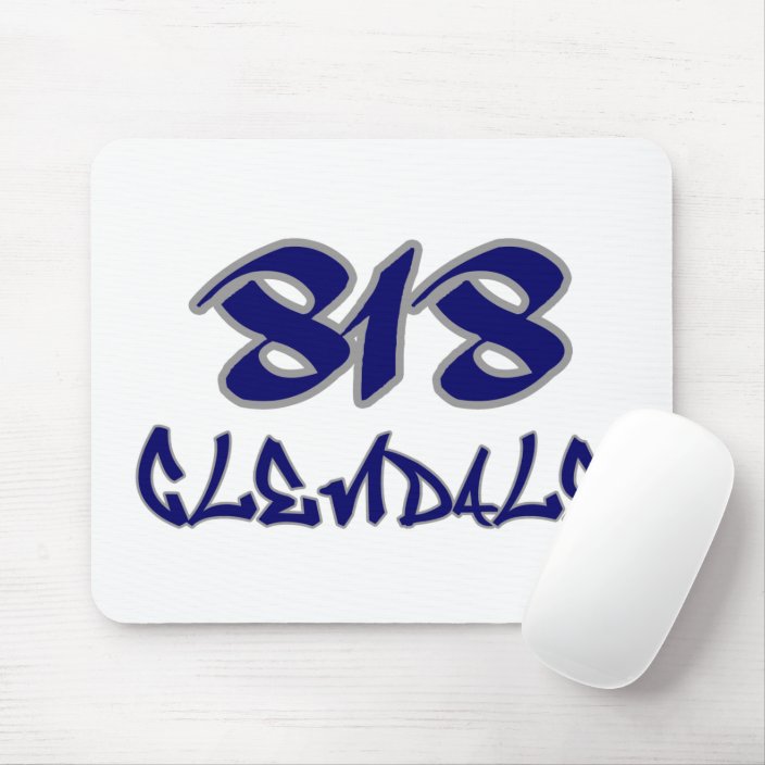 Rep Glendale (818) Mouse Pad
