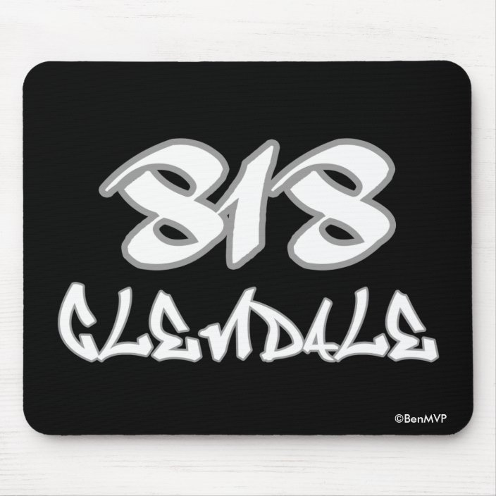 Rep Glendale (818) Mouse Pad