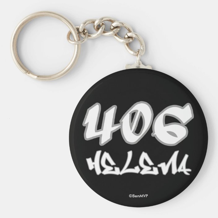 Rep Helena (406) Key Chain