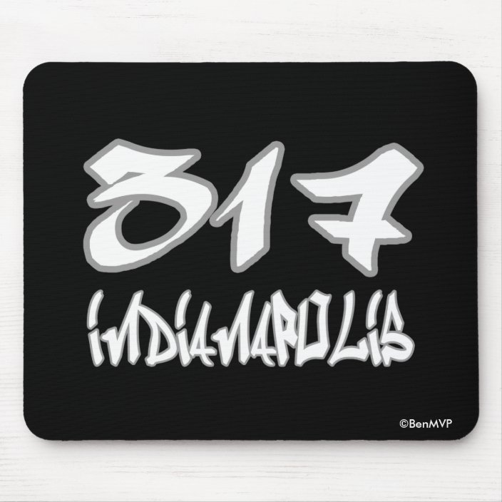 Rep Indianapolis (317) Mouse Pad