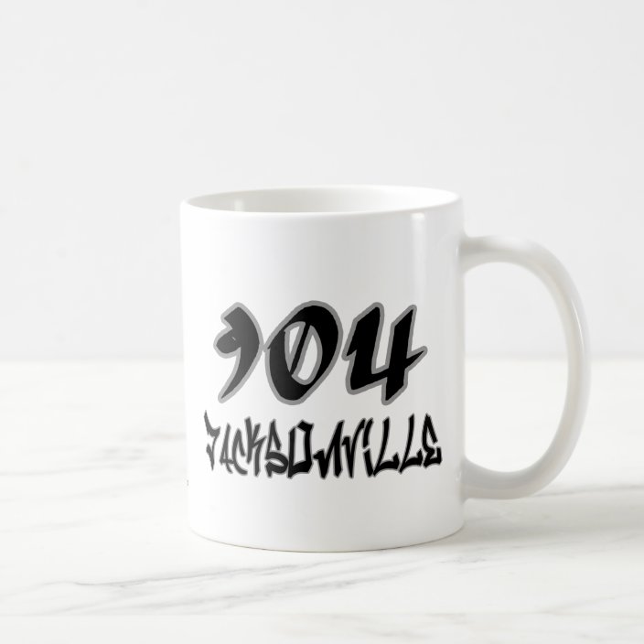 Rep Jacksonville (904) Coffee Mug