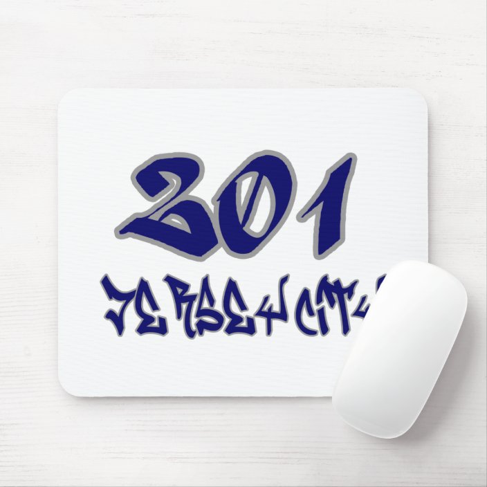 Rep Jersey City (201) Mouse Pad