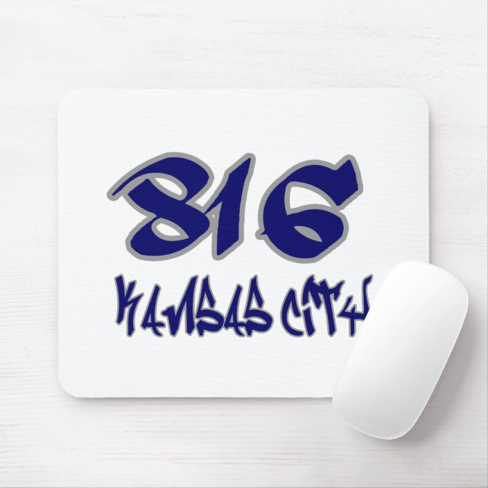 Rep Kansas City (816) Mousepad