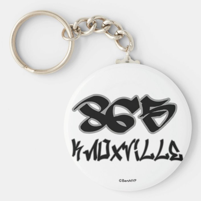 Rep Knoxville (865) Key Chain
