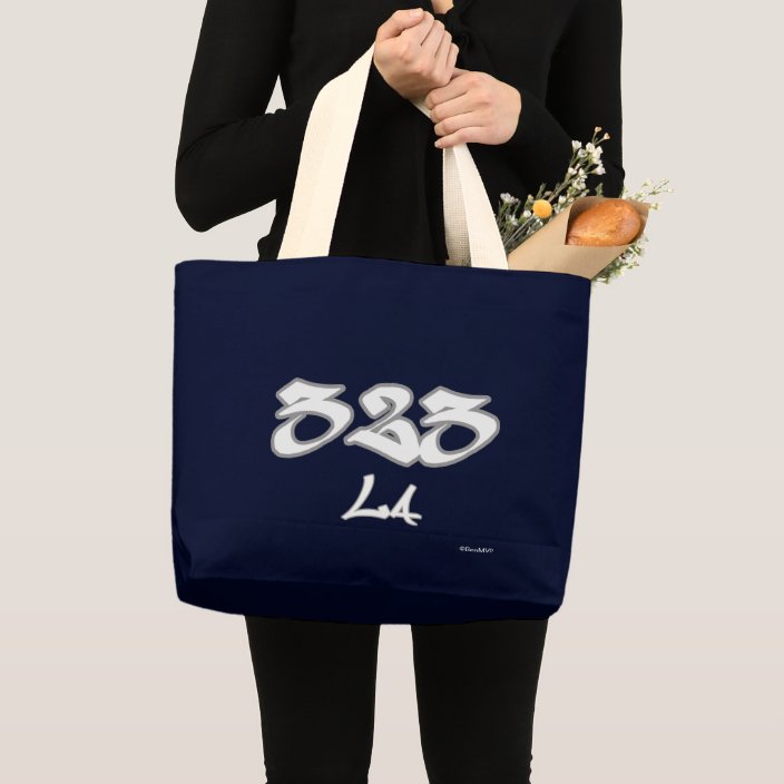 Rep LA (323) Tote Bag
