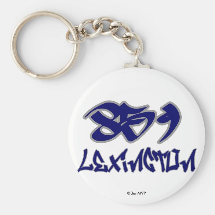 Rep Lexington (859) Keychain