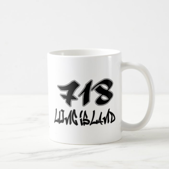 Rep Long Island (718) Coffee Mug