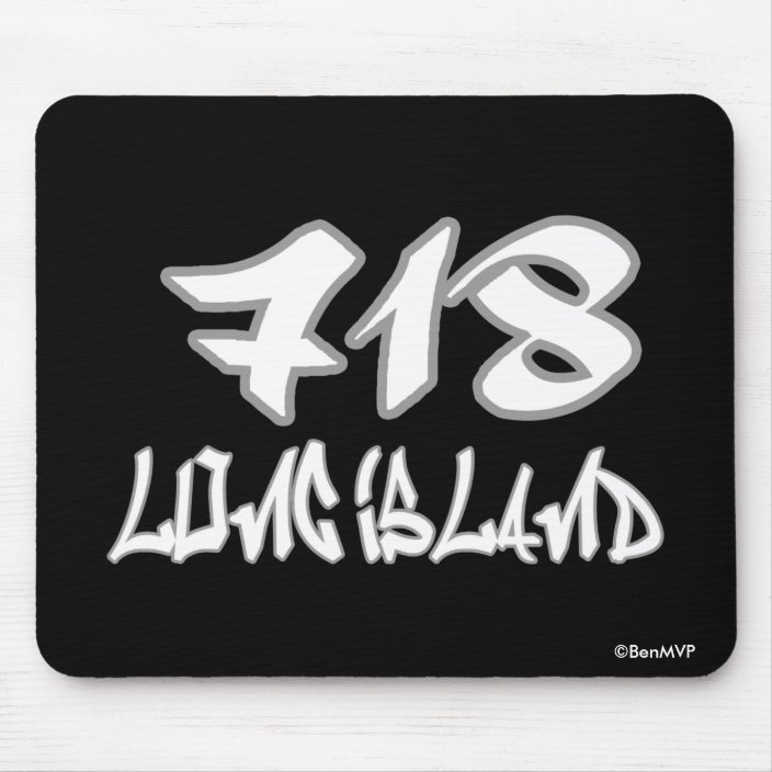 Rep Long Island (718) Mouse Pad