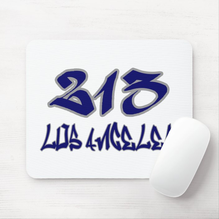 Rep Los Angeles (213) Mouse Pad