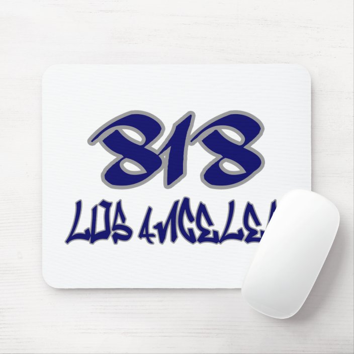 Rep Los Angeles (818) Mouse Pad