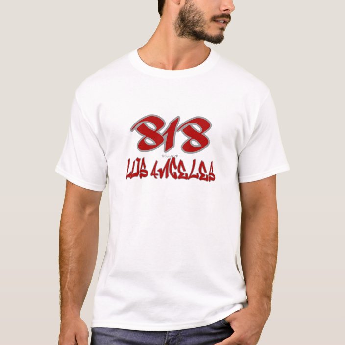 Rep Los Angeles (818) T-shirt