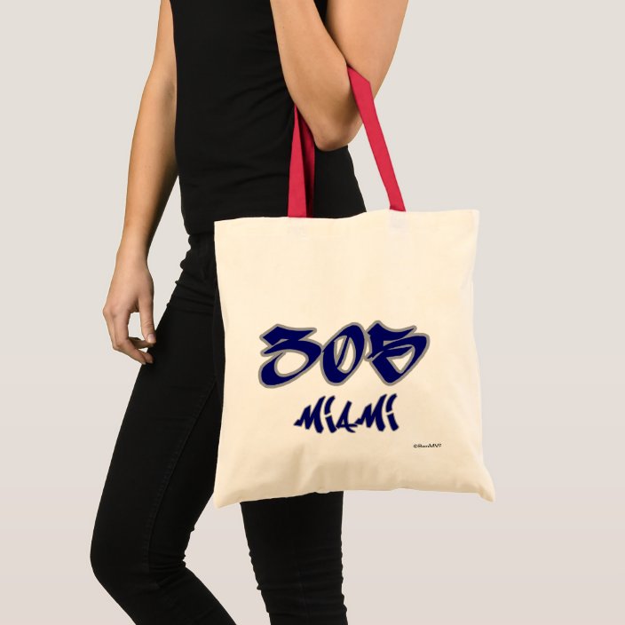 Rep Miami (305) Canvas Bag