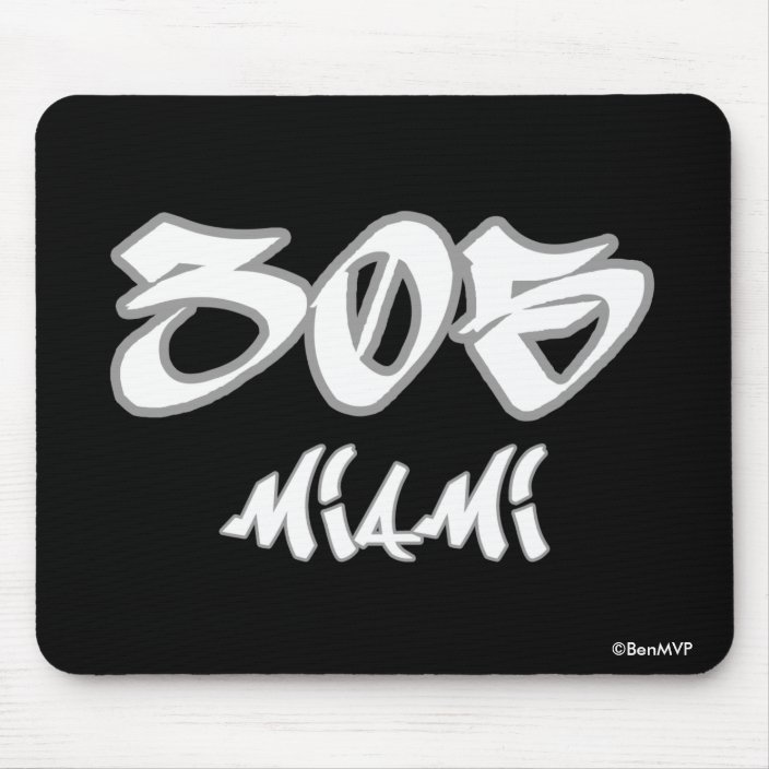 Rep Miami (305) Mousepad