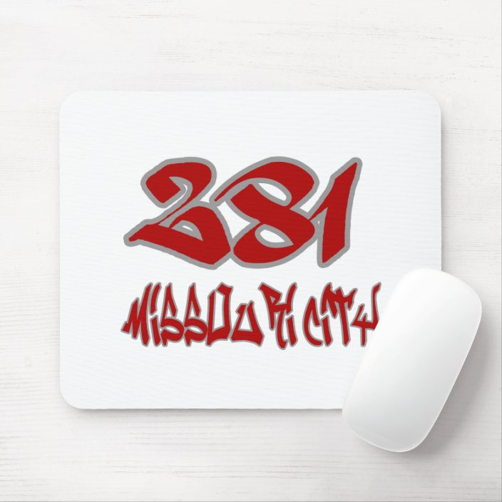 Rep Missouri City (281) Mousepad