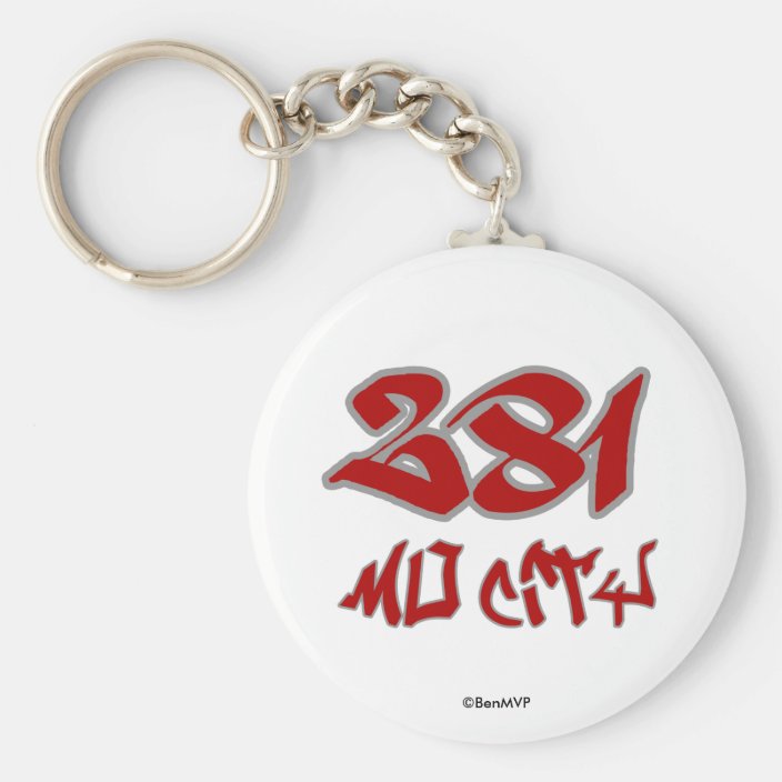 Rep Mo City (281) Keychain