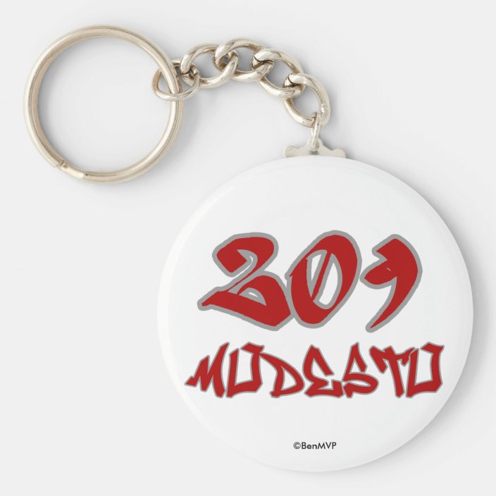 Rep Modesto (209) Keychain