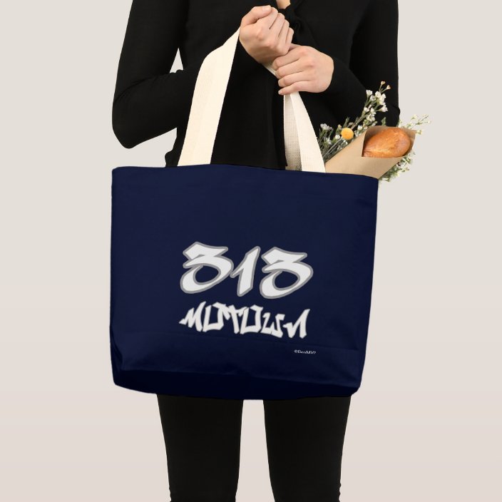 Rep Motown (313) Canvas Bag