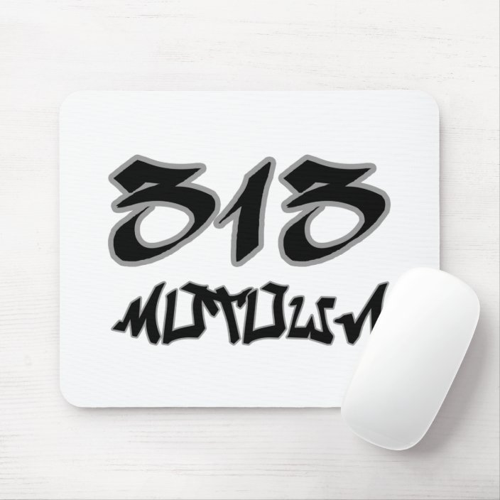 Rep Motown (313) Mouse Pad
