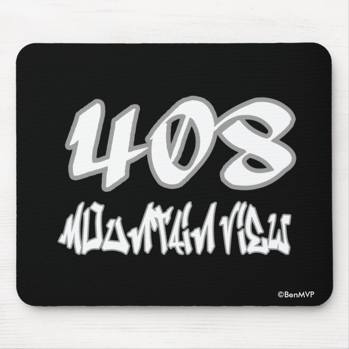 Rep Mountain View (408) Mouse Pad