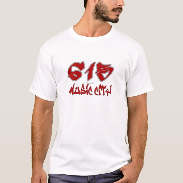Rep Music City (615) T-shirt
