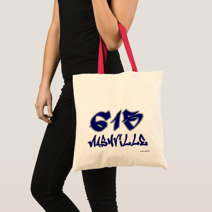 Rep Nashville (615) Tote Bag