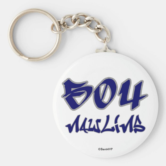 Rep Nawlins (504) Key Chain