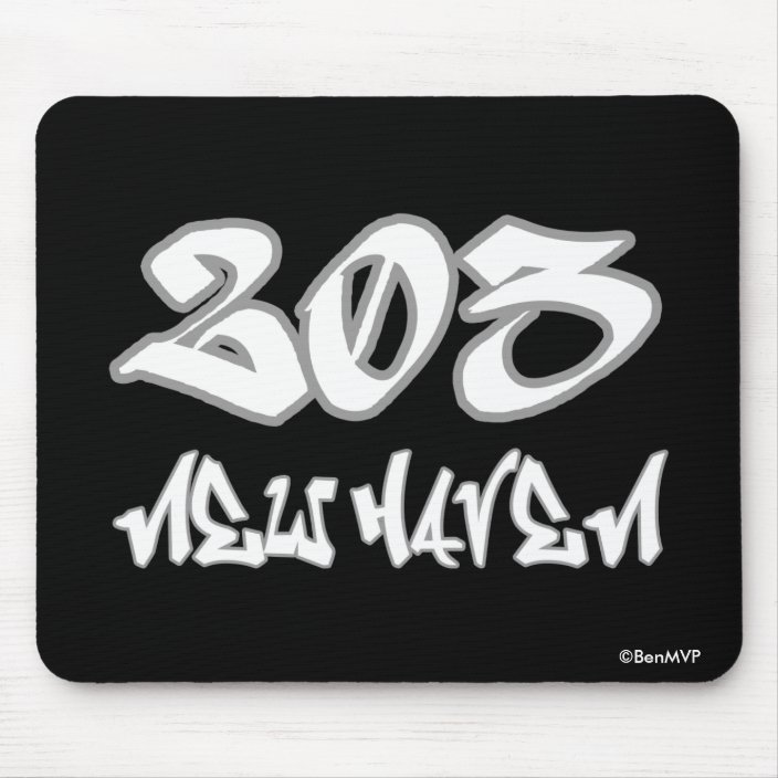 Rep New Haven (203) Mouse Pad