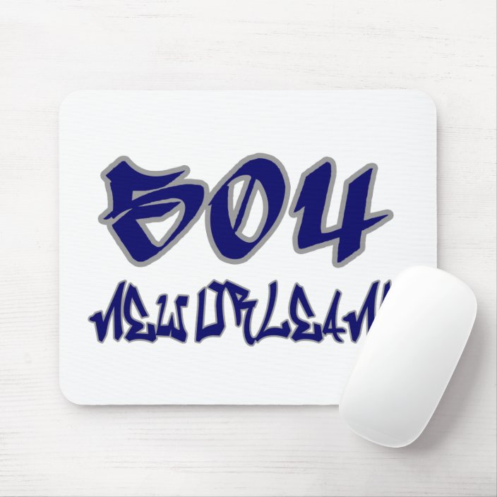 Rep New Orleans (504) Mousepad