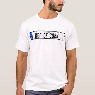 Rep of Cork - Irish Plate T-Shirt