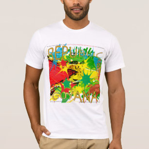 Rep Of GUYANA MASHRAMANI L111-2023 Jaguar T-Shirt