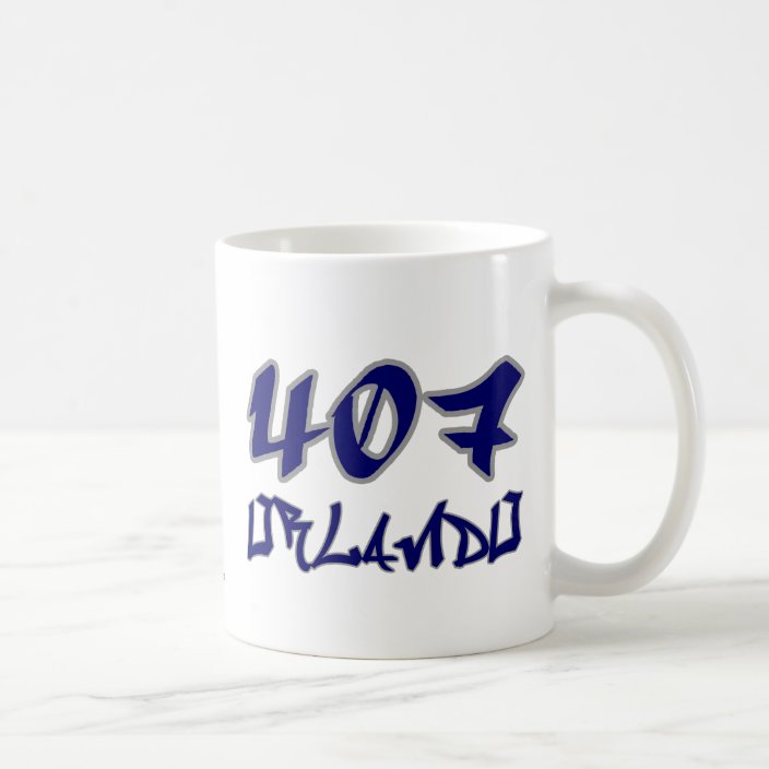 Rep Orlando (407) Coffee Mug