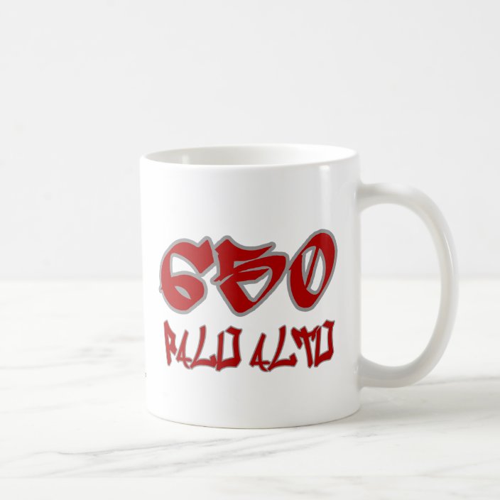 Rep Palo Alto (650) Coffee Mug