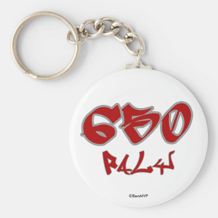Rep Paly (650) Keychain