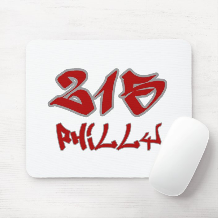 Rep Philly (215) Mouse Pad