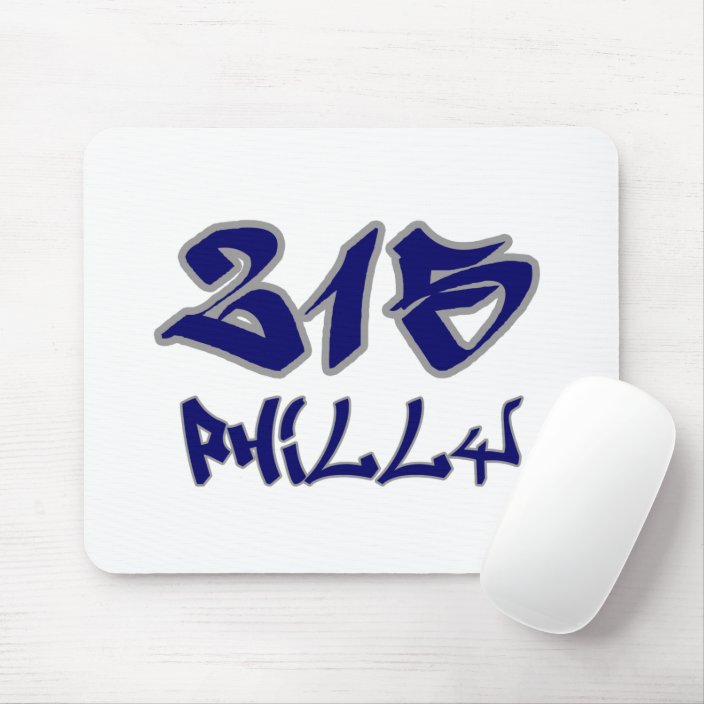 Rep Philly (215) Mouse Pad