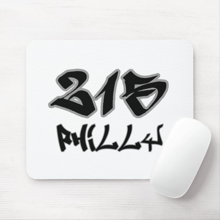 Rep Philly (215) Mousepad
