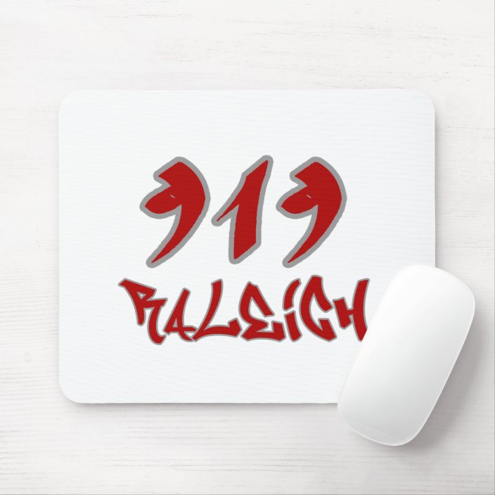 Rep Raleigh (919) Mouse Pad