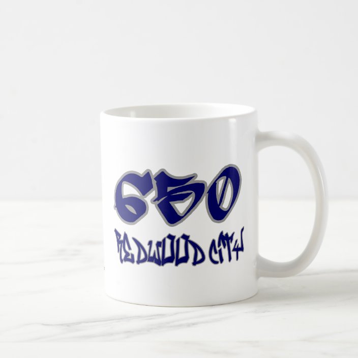 Rep Redwood City (650) Coffee Mug