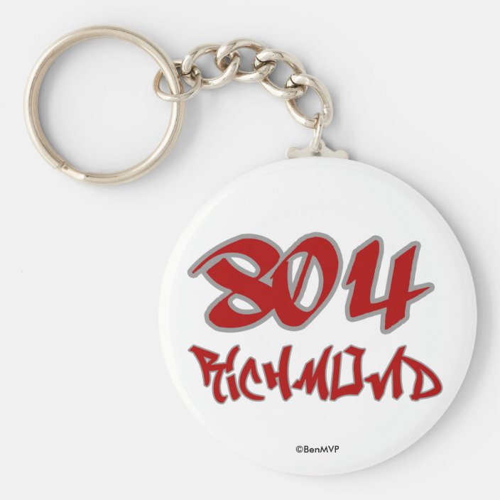 Rep Richmond (804) Keychain