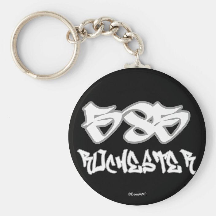 Rep Rochester (585) Keychain