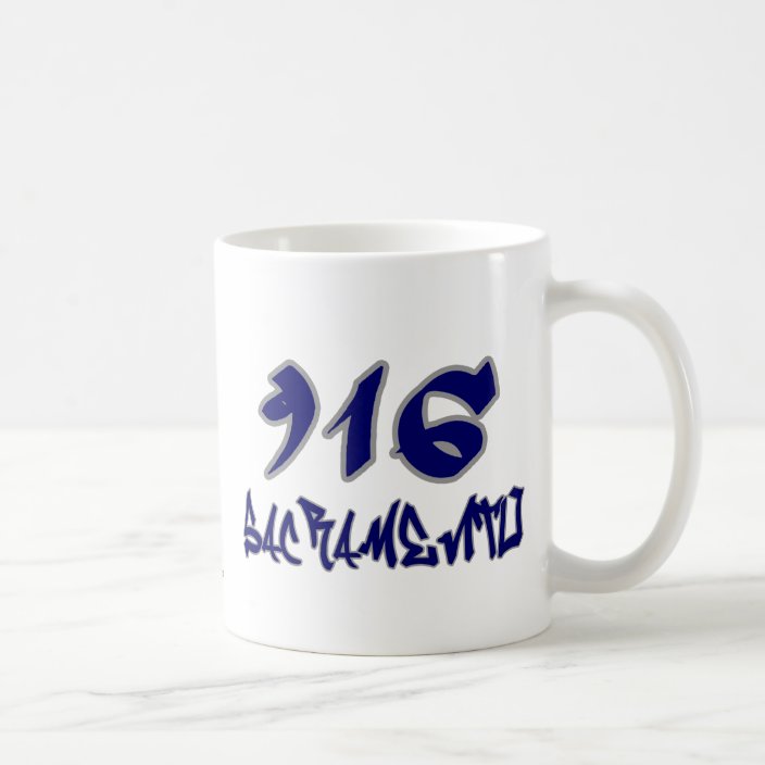 Rep Sacramento (916) Coffee Mug