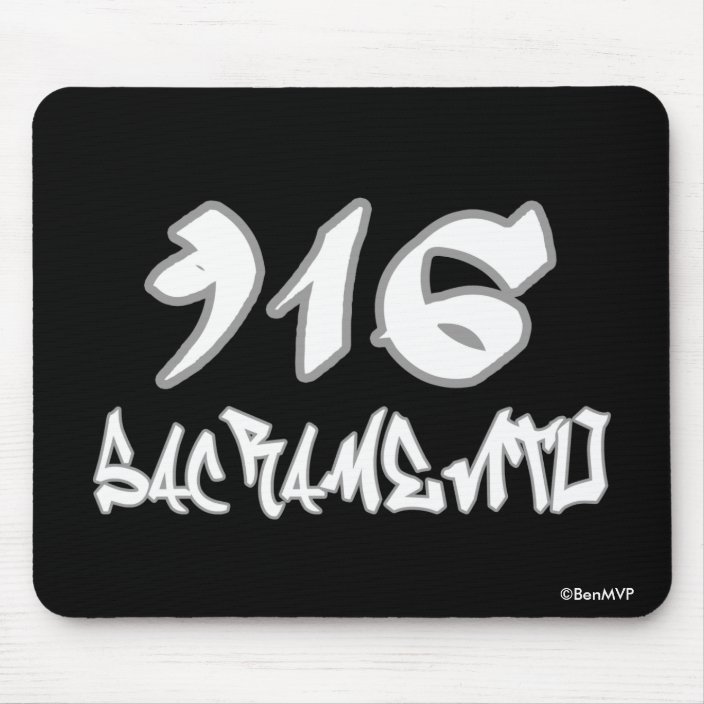 Rep Sacramento (916) Mousepad