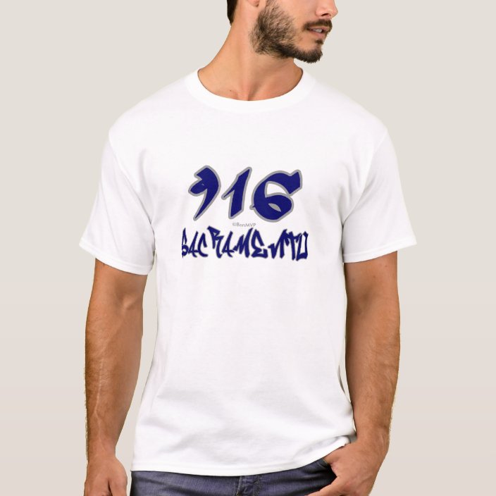 Rep Sacramento (916) T-shirt