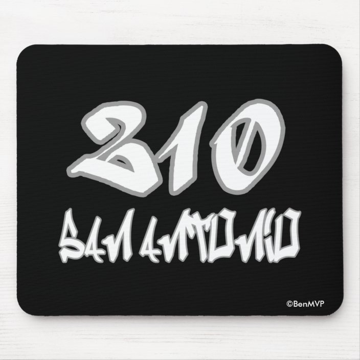 Rep San Antonio (210) Mouse Pad